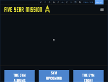 Tablet Screenshot of fiveyearmission.net